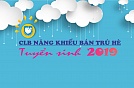 TUYỂN SINH CLB NĂNG KHIẾU BÁN TRÚ HÈ 2019