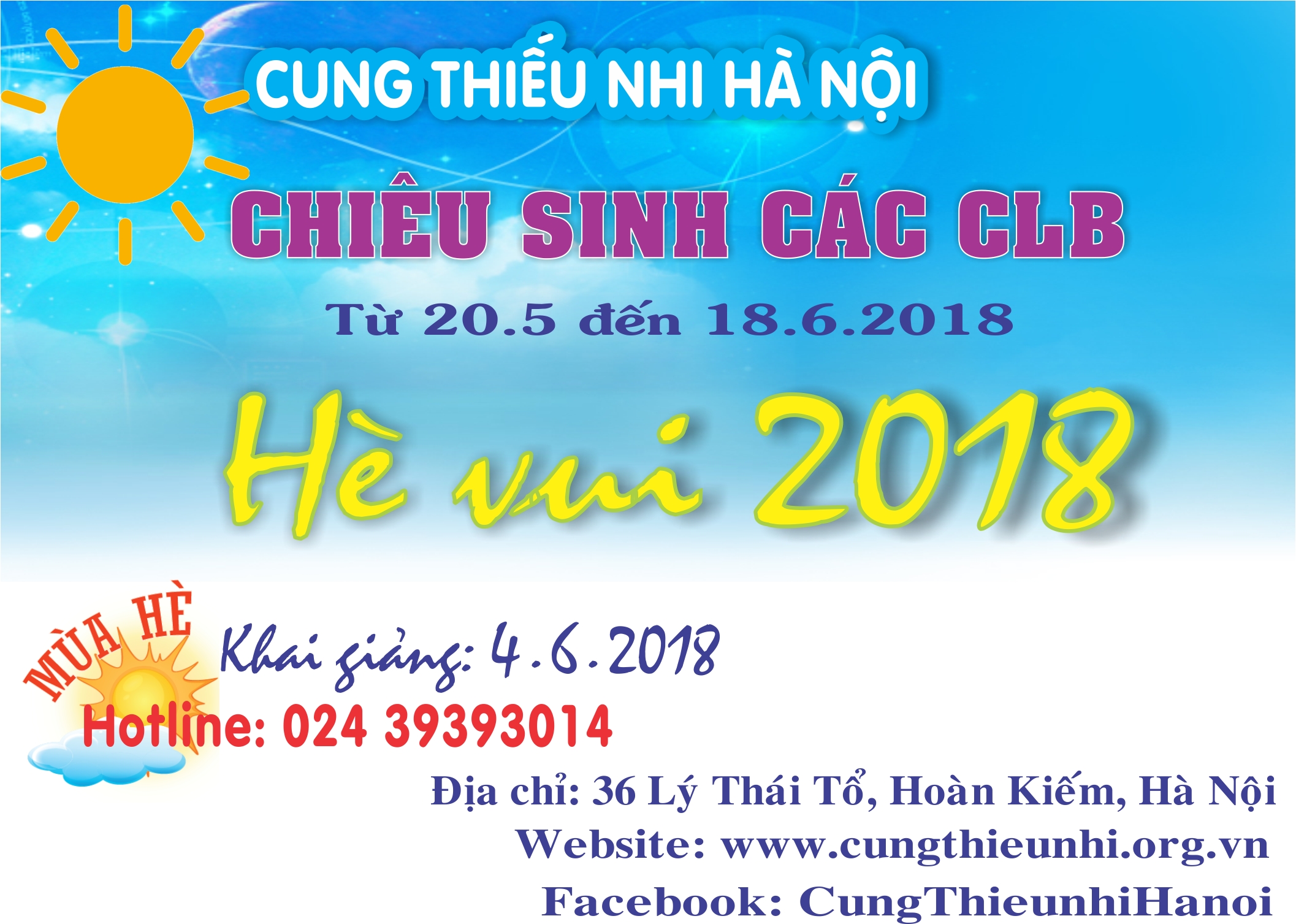 Khoa Ngoại Ngữ chiêu sinh hè 2018