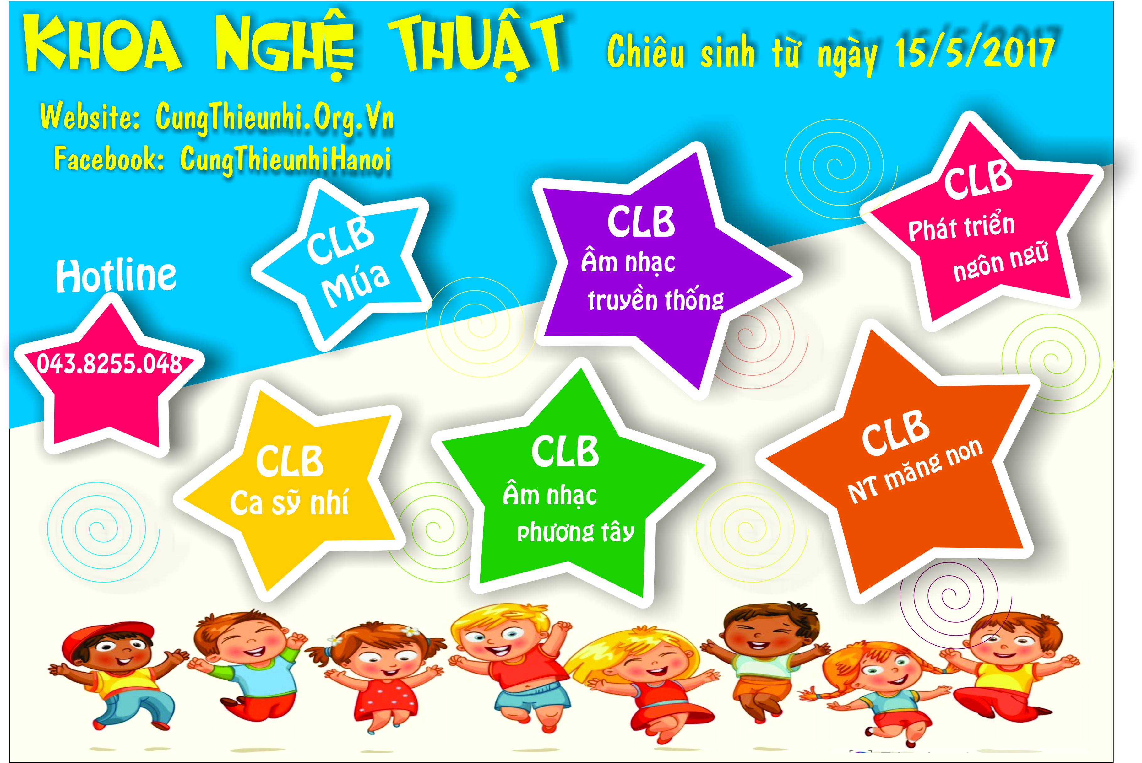 Khoa Nghệ Thuật chiêu sinh kì hè 2017