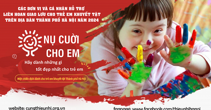 Liên hoan giao lưu cho trẻ em khuyết tật trên địa bàn thành phố Hà Nội năm 2023